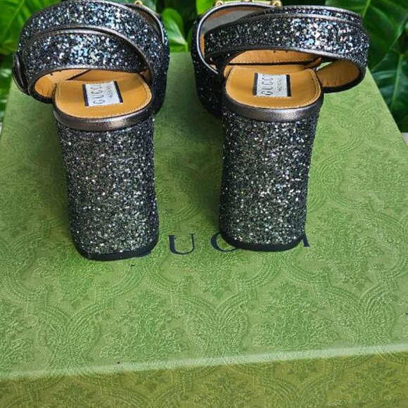 GUCCI  Women's Horsebit platform sandal size 38 - Picture 3 of 11